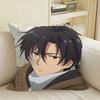 Anime EightSix Square Sofa Pillow Cover Solid Color Living Room Home Decor Cushion Case