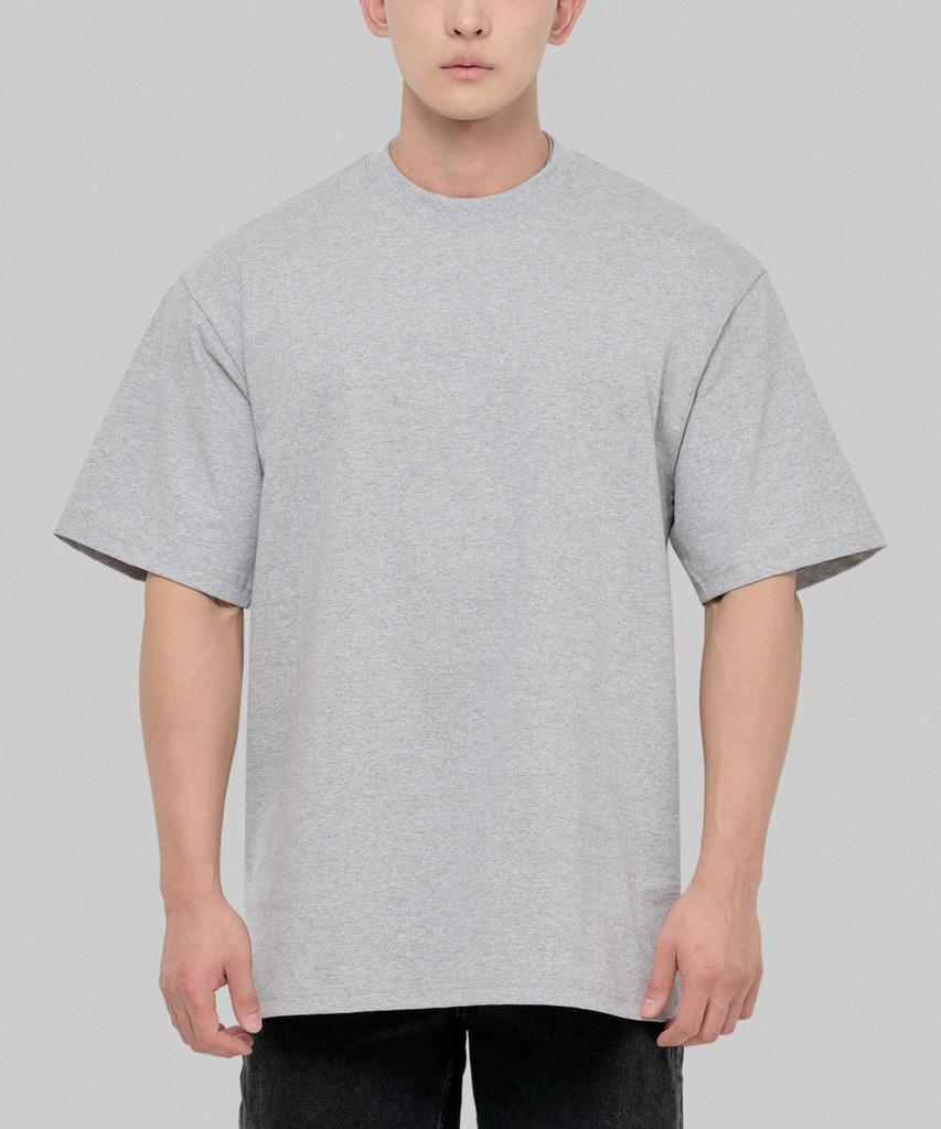 SHAKA WEAR 7.5Oz Max Heavyweight Plain Oversized Short Sleeve T-Shirt (8 Colors) (Type B)