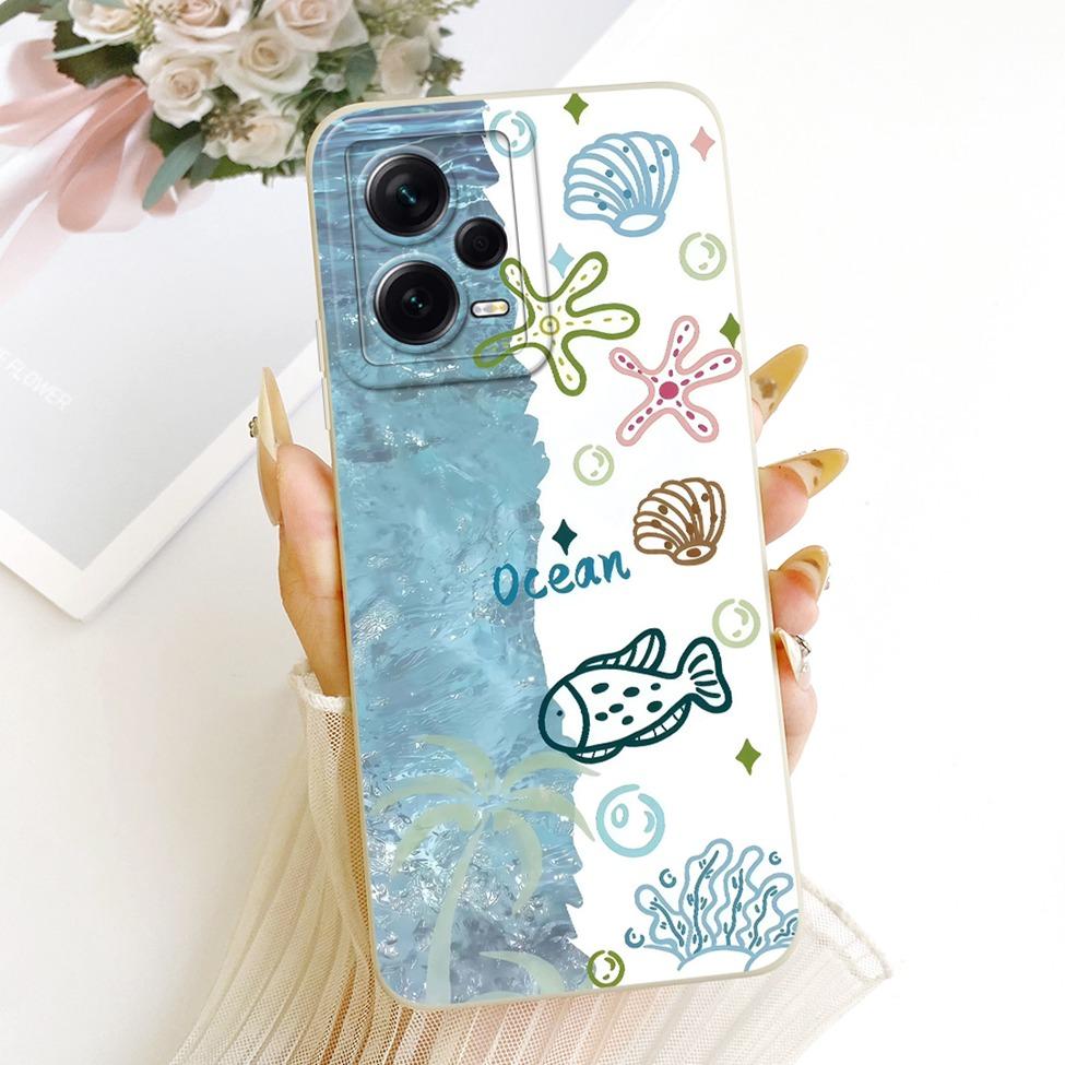 Phone Casing For Xiaomi Poco X5 5G Cover Fashion Cartoon Cute Funny Painted Silicone Case 22111317PG 22111317PI