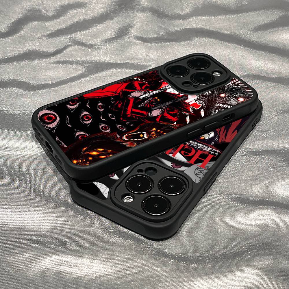 H-Hellsing Аниме Крутой Для iPhone 17 16 15 14 13 12 11 Pro Max Plus Чехол для Телефона