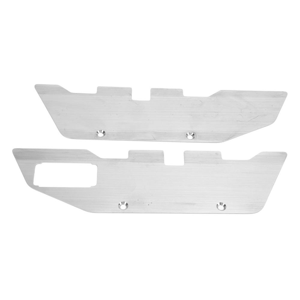 Stainless Steel Skid Plate Guard Chassis Armor for Traxxas 2WD 1/10 RC Car For 1/10 RC Car
