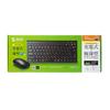 Sanwa Supply Wireless Keyboard with Mouse (No Numeric Keypad) USB Connection 2.4GHz Rechargeable Japanese 86 Keys Pantograph Black SKB-WL32SETBK