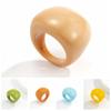 Resin Geometric Ring Simple Ring New Plain Ring Women