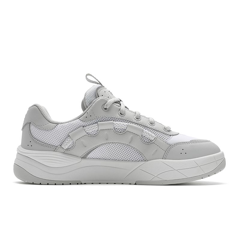 Fila BOHO Радужные Кроссовки Легкие И Дышащие Низкие Кеды для Скейтборда Мужские Белый Серый F12M532220FWA