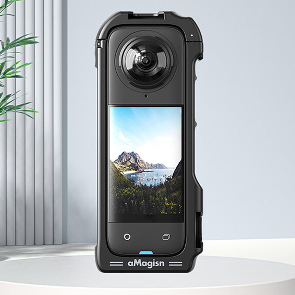 Аксессуары для рамки Insta360 X4 Магнитная быстросъемная рамка-клетка Защитный чехол для спортивной камеры Insta 360 X4