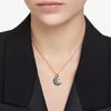 Swarovski Кулон «Луна» Розовое золото и разноцветные кристаллы 5671585
