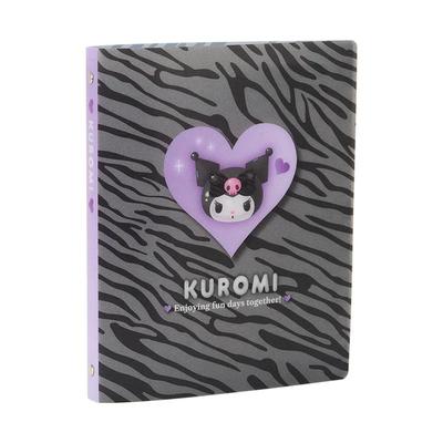 Sanrio KUROMI Папка на кольцах ( монотонное животное ) НОВЫЕ персонажи Sanrio