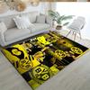 Borussia Dortmund Customize Text Floor Rug Office Rug Suitable for Outdoor Living Rooms Kitchen Decorate room Antislip Carpet Office home decor