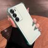 Чехол для OPPO Reno12 Pro 5G, Reno12 5G, полупрозрачный матовый корпус с 4-мя углами-подушками безопасности, противоударный бампер