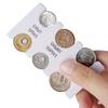 Coin Holder Hard Case Organizer Large Capacity Portable Lightweight Travel Coin Sorter Organizer