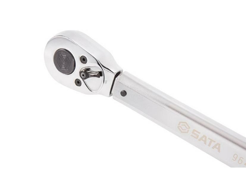 Регулируемый динамометрический ключ SATA 3/4" 96411-96412, Сверхмощный 110-800 Нм