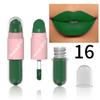 CmaaDu Face Lipstick, Red Lip Gloss Two -in -one Matte Cup Is Easy To Color