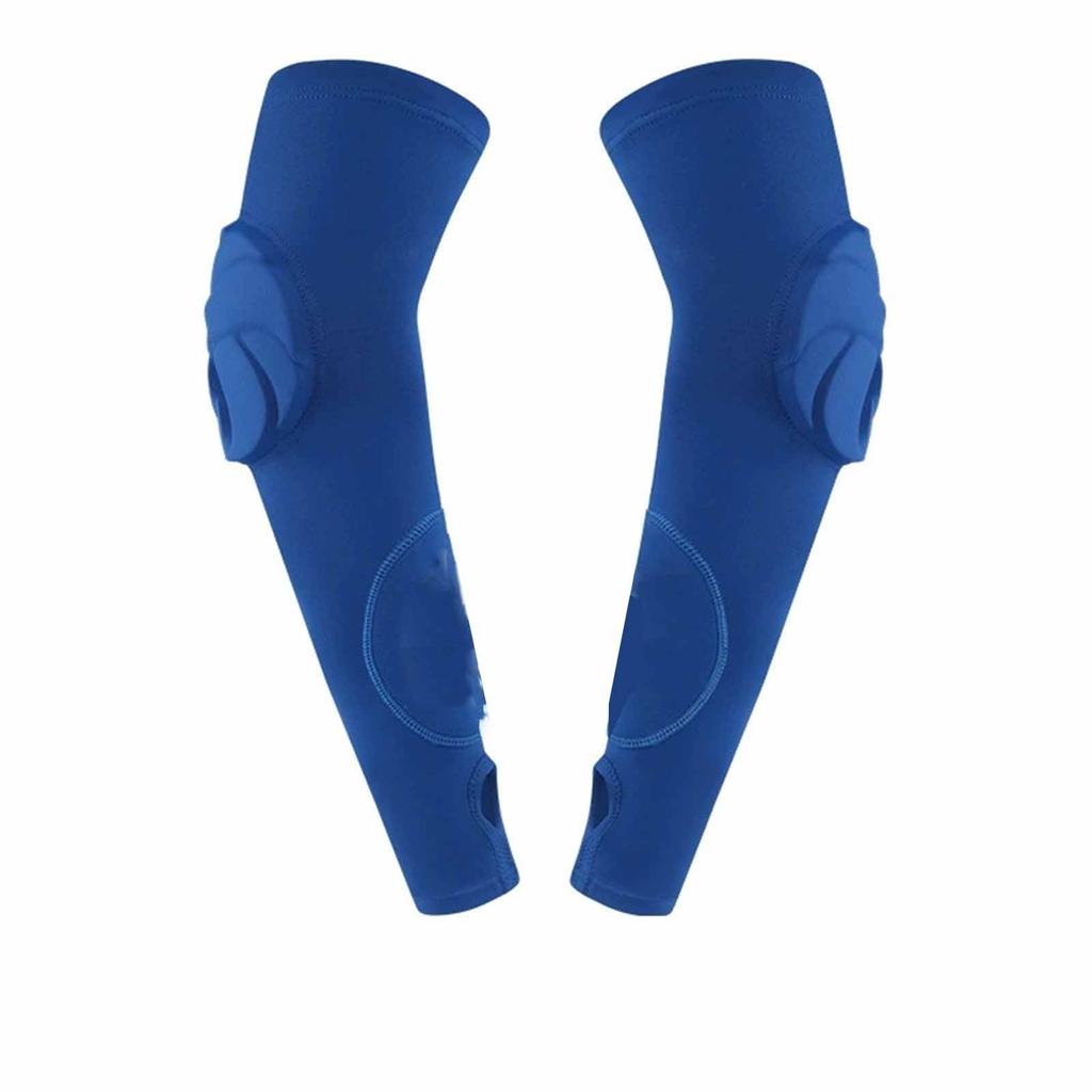 Толстый налокотник для волейбола - Защитный рукав от столкновений, Эластичный спортивный налокотник, Защита пальцев, локтей, запястий для тренировок и соревнований