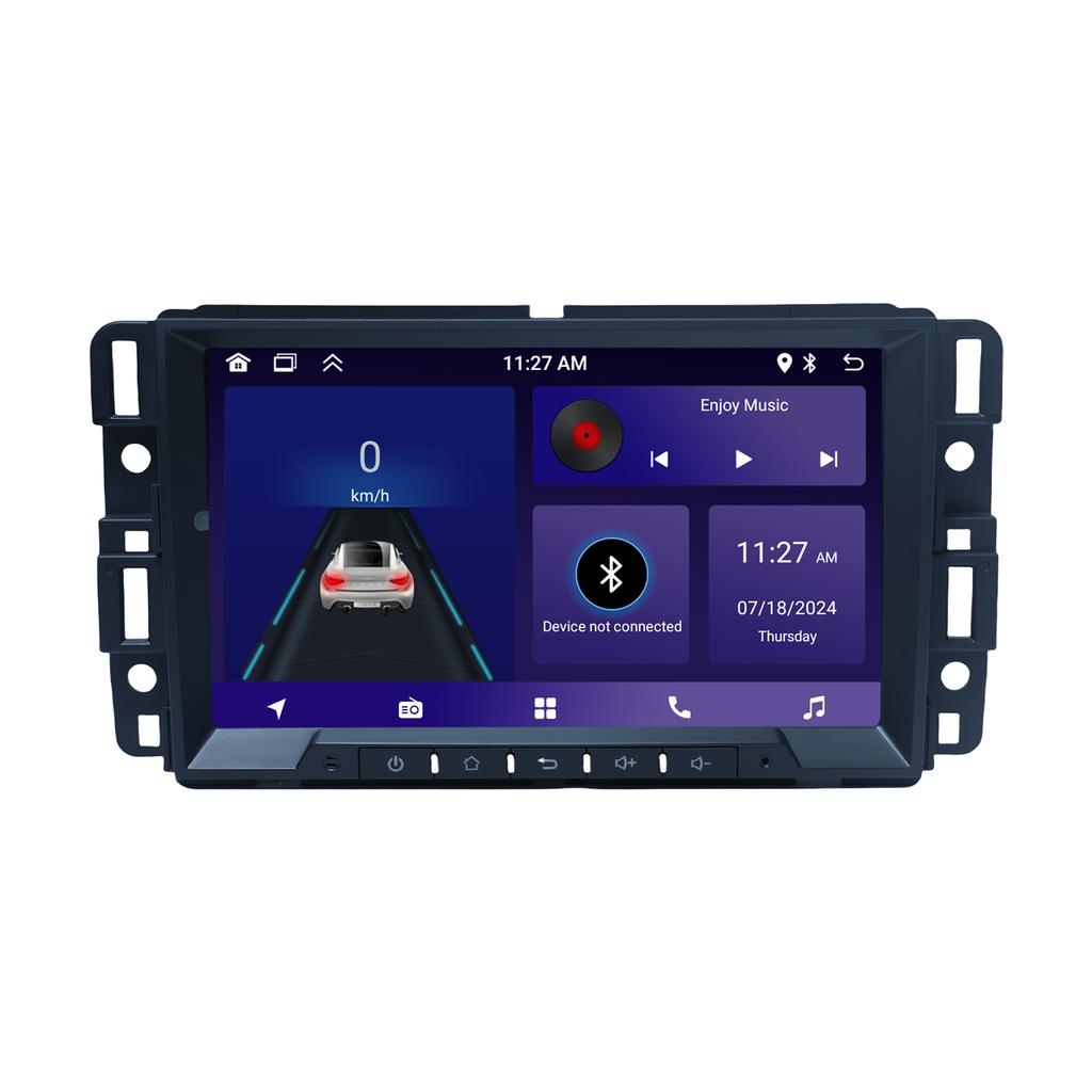 8-дюймовый автомобильный радиоприемник Android для GMC Acadia Savava Sierra Chevrolet Avalanche Suburban Carplay 2Din Autoaudio головное устройство навигация GPS 2+64 ГБ