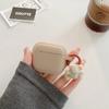 Модный Шоколадно-Хаки Чехол Для Apple Airpods Pro Чехол Мягкий Силиконовый Чехол для Наушников Для Airpods 4 3 2 1 Чехол С Брелоком-Медведем
