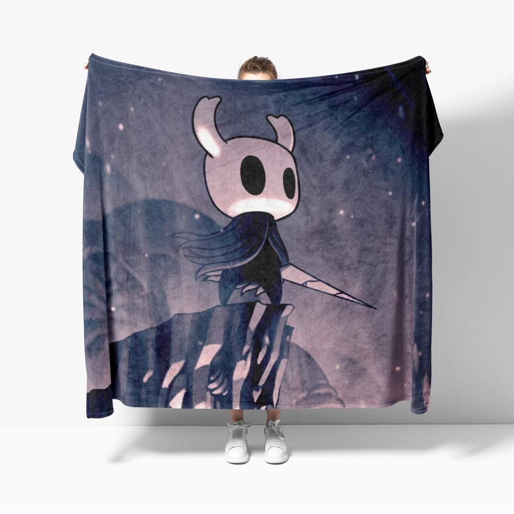 Плед-карта Hollow Knight Игровые пледы с картой Мягкий теплый фланелевый плед Постельное белье для кровати Гостиной Домашнего дивана