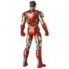 MAFEX IRON MAN MARK85 Железный человек Mark 85 УЩЕРБ Высота 160 мм окрашенная фигурка № 195 (БИТВА Версия.) приблизительно. Немасштабируемый
