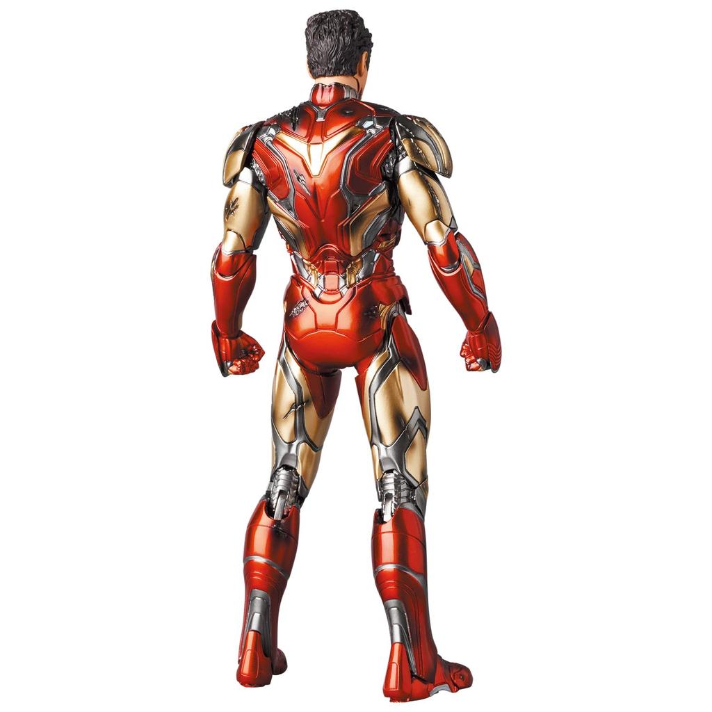 MAFEX IRON MAN MARK85 Железный человек Mark 85 УЩЕРБ Высота 160 мм окрашенная фигурка № 195 (БИТВА Версия.) приблизительно. Немасштабируемый