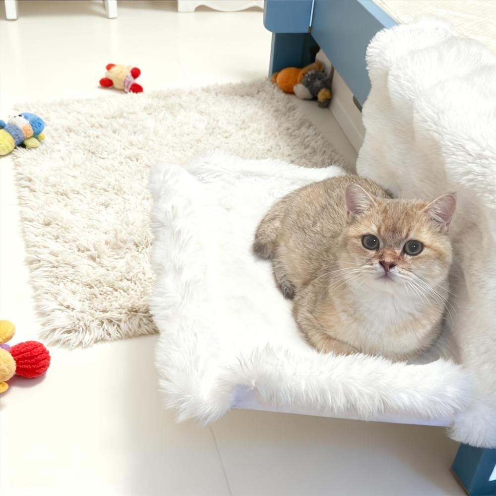 1 шт. Гамак для кошки Домашний Устойчивый и Безопасный Зимний Теплый Подвесной Съемный и Моющийся Складной Кошачий Лазательный Каркас