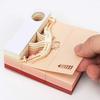 2026 Shenzhen Luxury Fun Promotional Paper 3D Memo Pad Custom Premium Gift Favors for Fathers Mothers Teachers Day
