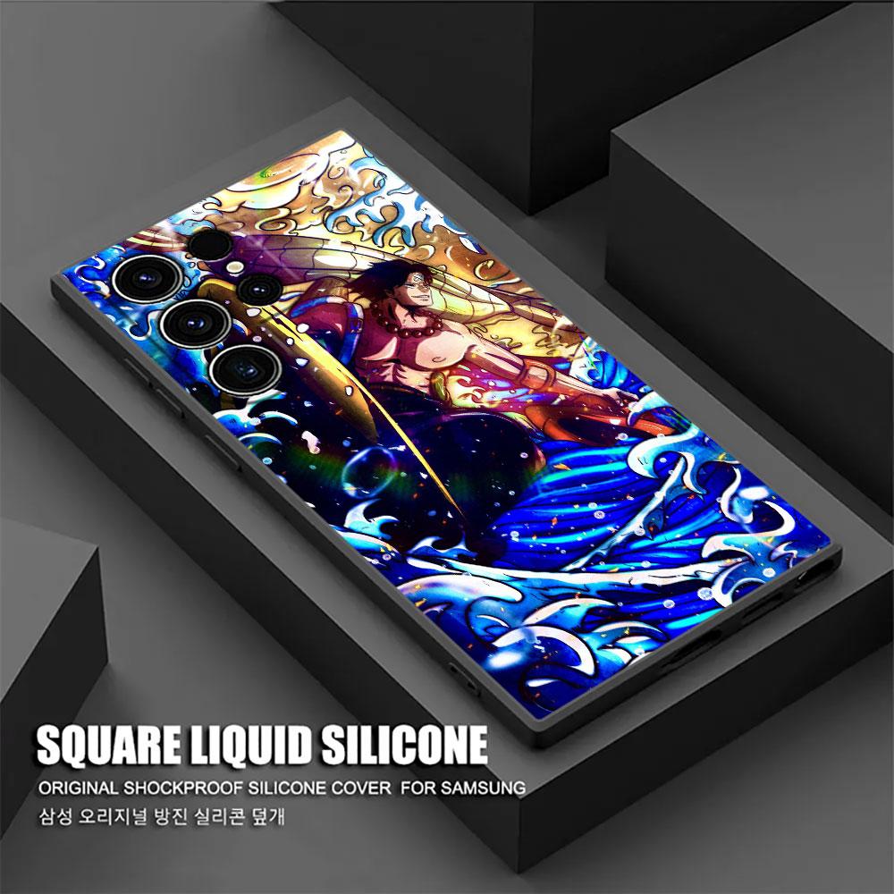 Anime One Characters Piece Phone Case For Samsung Galaxy S25 S24 S23 S20 S21 FE S26 S22 Ultra S26 Plus S25FE Soft Silicone Cover