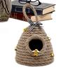 Ручная медовая сотовая декорация Ручная плетеная декорация улья Рустик многоярусный поднос Ульевые украшения Фигурка медоносной пчелы Декор
