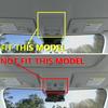 For Ford Maverick -2025 Carbon Car Roof Reading Light Lamp Frame Trim Covers