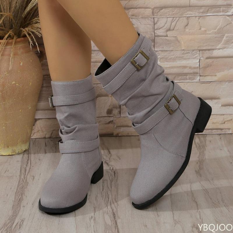Women's Autumn Winter New Fashion Boots Cold Resistant Thickened Warm Simple Comfortable Casual Versatile Women's Boots