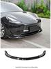 Совместимо с Tesla Model 3: Модифицированный передний сплиттер, задний спойлер, боковые юбки, спойлер на крышу и небольшой обвес для версии P