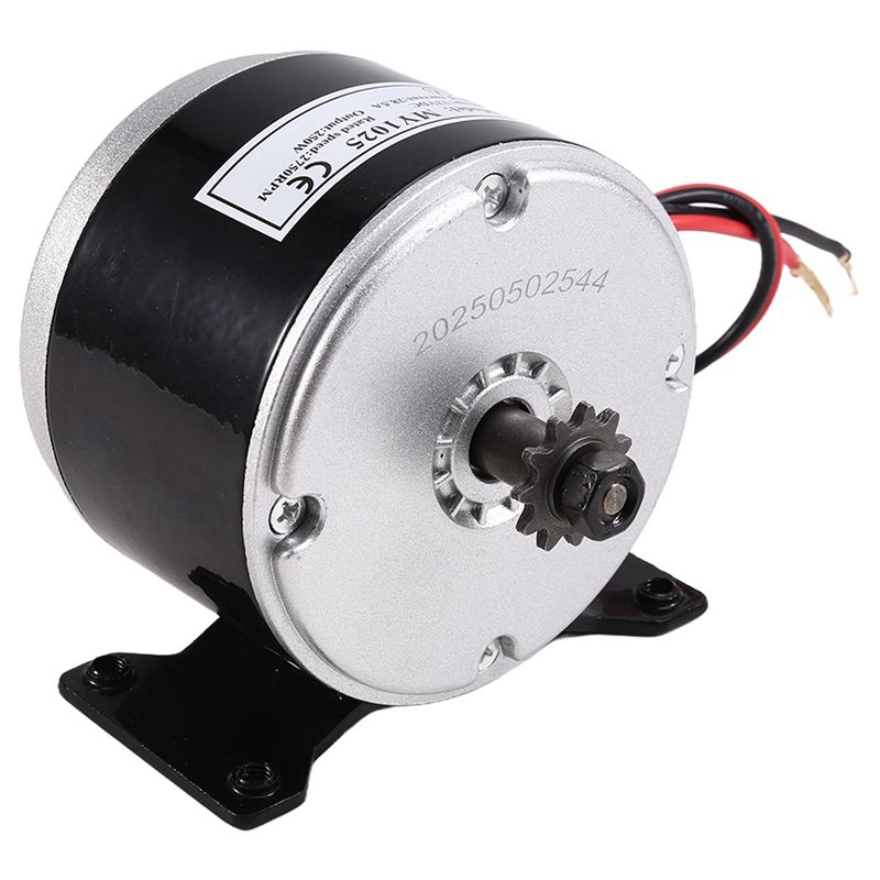 AEE5-12V 250W Высокоскоростной Мотор-редуктор Для Цепи 25H Электродвигатель Звездочка Коллекторные Двигатели Постоянного Тока Редуктор Электровелосипед Самокат