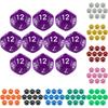Премиальный набор кубиков DND D12 для настольных игр и RPG с яркими цветами, 10 шт., 12-гранные, для развлекательных настольных игр