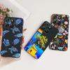 Для Motorola Moto G17 Милый Цветок Бабочка Кошка Расписной Чехол Для Motorola MotoG17 G17 Power Черный Силикон Мягкие Чехлы для Телефона