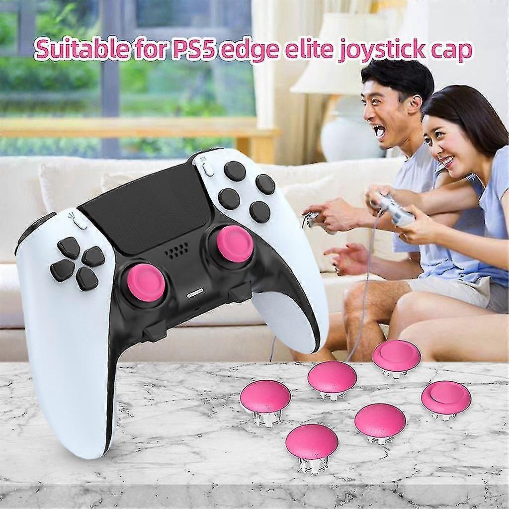 6pcs Thumbstick Grips Caps Joystick Rocker Cover For Ps5 Edge Elite Joystick