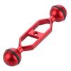 1" Ball Head Adapter 5 7 9 11 inch Dual BallHead Extension Arm for GoPro Underwater Butterfly Clamp Mount Scuba Diving Lights