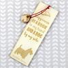 Scottish terrier, Aberdeen Terrier, Scottie, Aberdeenie – Dog bookmark, personalized bookmark – Design 01 | Art-Dog