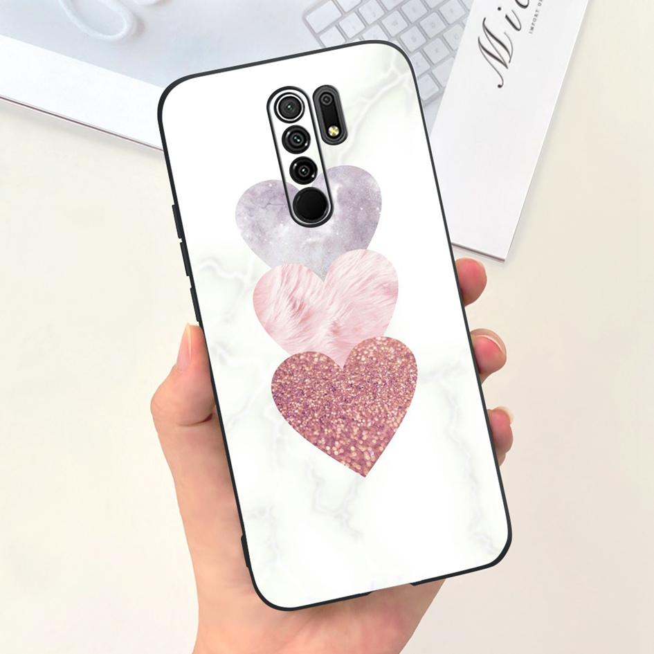 For Xiaomi Redmi 9 Case Redmi 9 Prime Protective Cover Cute Astronaut Cartoon Painted Soft Funda For Xiomi Redmi 9 9Prime Bumper