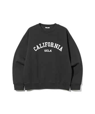 Унисекс повседневная толстовка UCLA California [Черная] (Ub9Lt31)