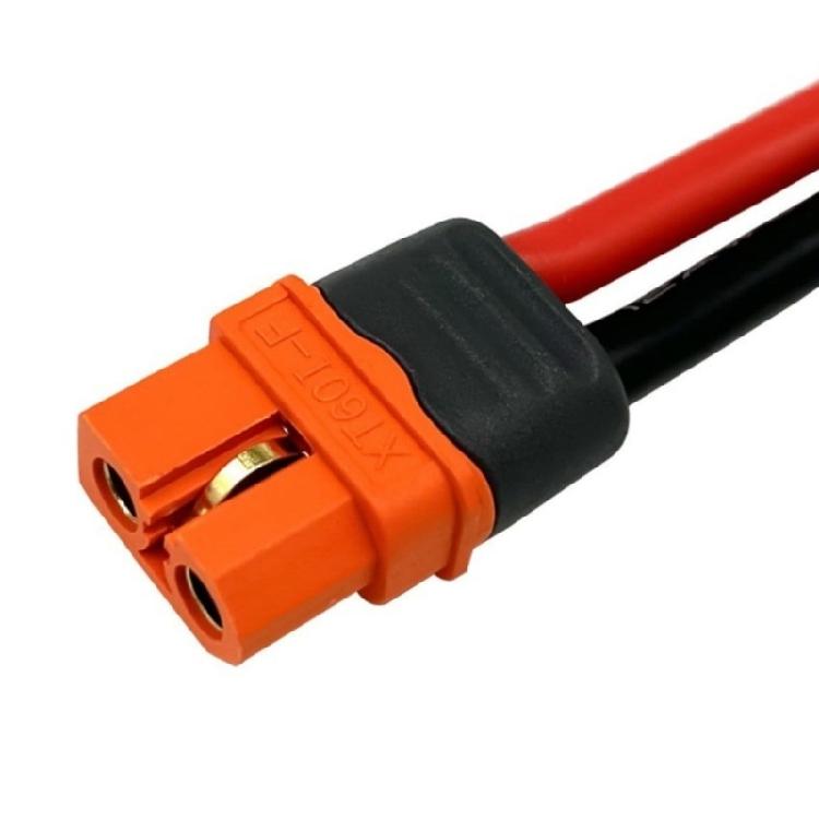 Точный кабель-удлинитель XT60i на клеммы с кольцами 10AWG для увеличения времени работы аккумулятора 150 см 59,05 дюйма
