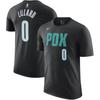 Nike T Shirts Men's Black Crew Neck Moderate Straight Fit DV6008-011