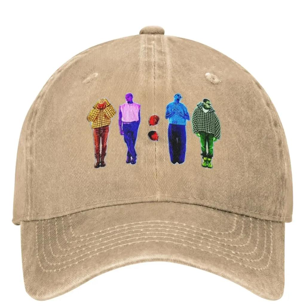 Singer Chris Brown Denim Baseball Cap Music Album Hunting Camping Trucker Hat Women Unisex Casual SunProof Baseball Caps