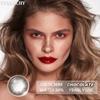 FUNSACHY 1 Pair Black Coloron Contacts Lens Yearly Use Natural Korean Brown Eyes Contact Gray Pupils Cosmetics Fashion Softlen