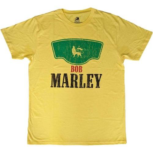 Bob Marley Unisex Adult Vintage Label T-Shirt