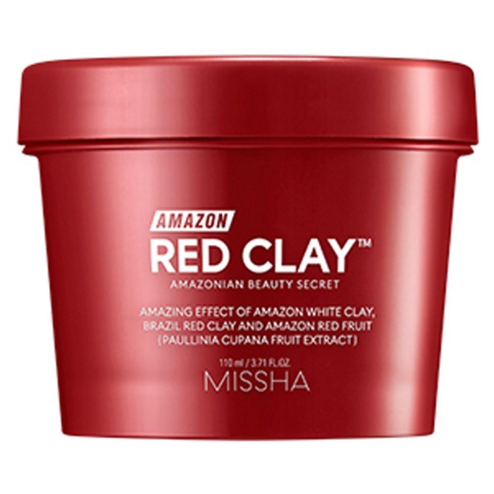 MISSHA Маска для пор Amazon Red Clay 110 мл, 1 упаковка, 1 шт.