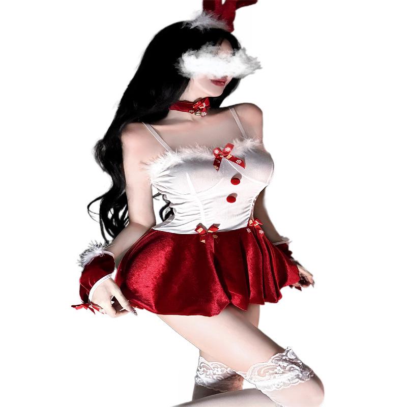 Sexy Slimming Lingerie Bunny Girl New Year's Cosplay Christmas Suspender Dress