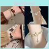 Ping Amber Stylish An Knot Bracelet For Women Spring 2024 New Chinese Ethnic Wind