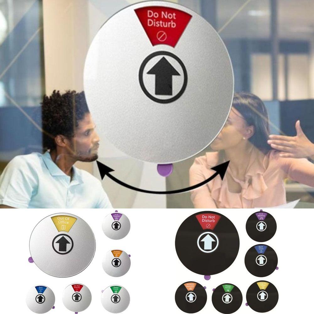 Office Door Status Sign Acrylic Slider Privacy Indicator Meeting In Progress Do Not Disturb Conference Room Use Home Office