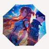 Fantasy Alice Automatic Opening and Closing, 8 rib Structure Portable Umbrella, Suitable for Men and Women in All Seasons  Perfect Gift for
