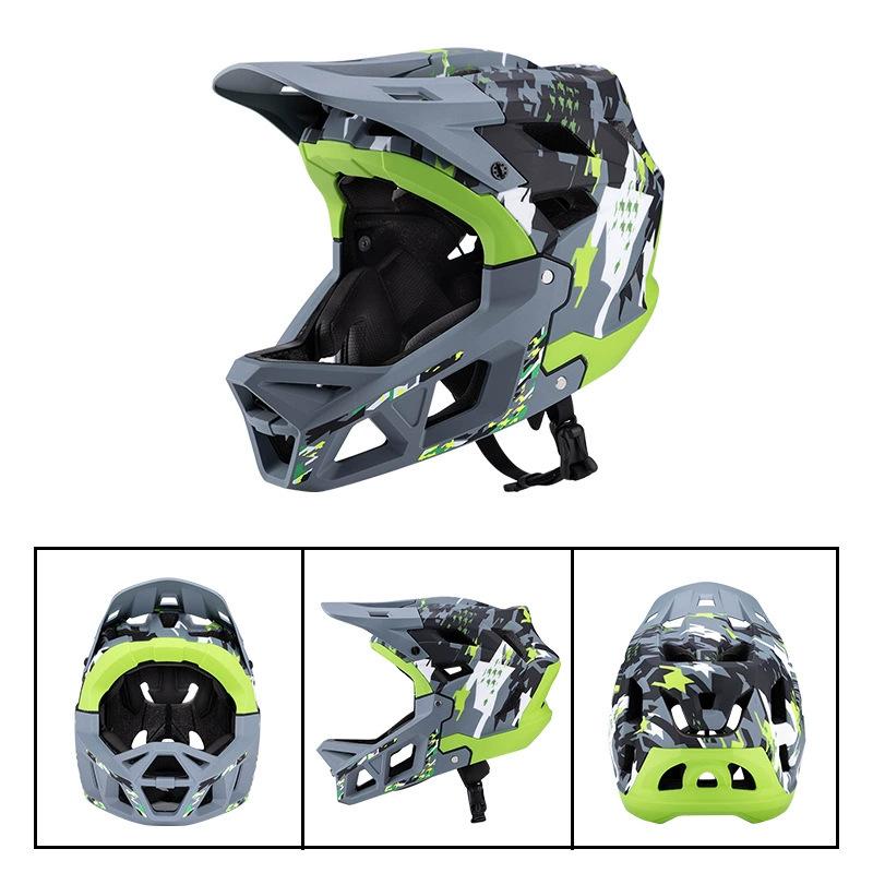 New Mountain Bike Off-road Helmet Racing Downhill Adult Full Helmet Bicycle Riding Helmet