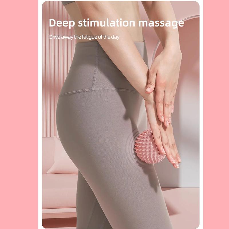 Массажный мяч для миофасциального релиза, массажный шарик с шипами, ролик для глубокого восстановления мышц, триггерных точек тканей, снятия миофасциальной боли