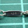 [Б/у] TIFFANY/Tiffany 925 Open Star Omega Chain Pendant [g341-47]